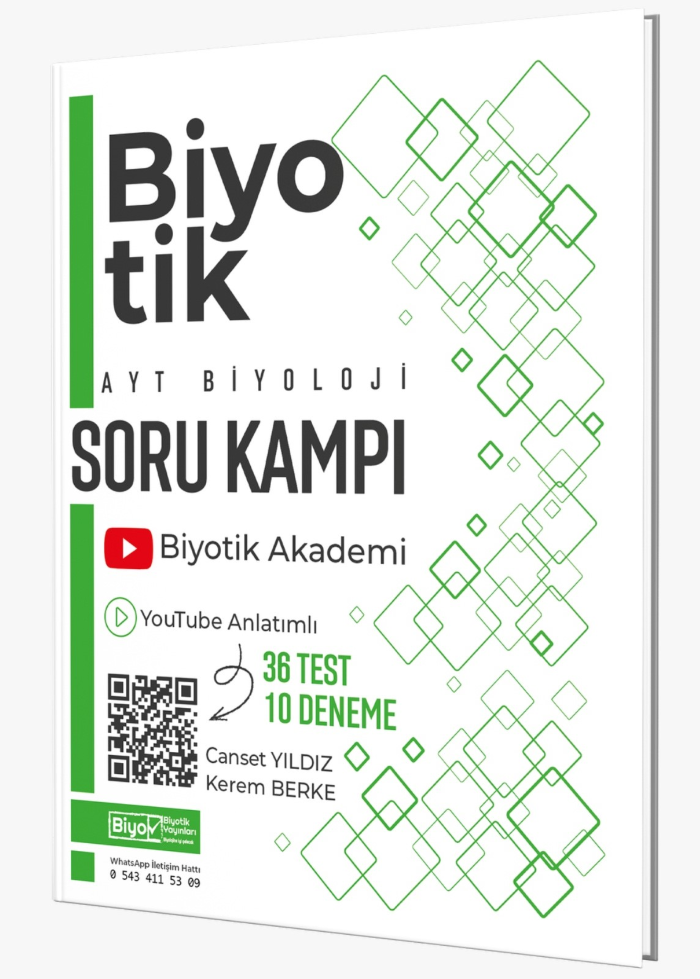 BİYOTİK AYT SORU KAMPI BİYOLOJİ - 2025-26